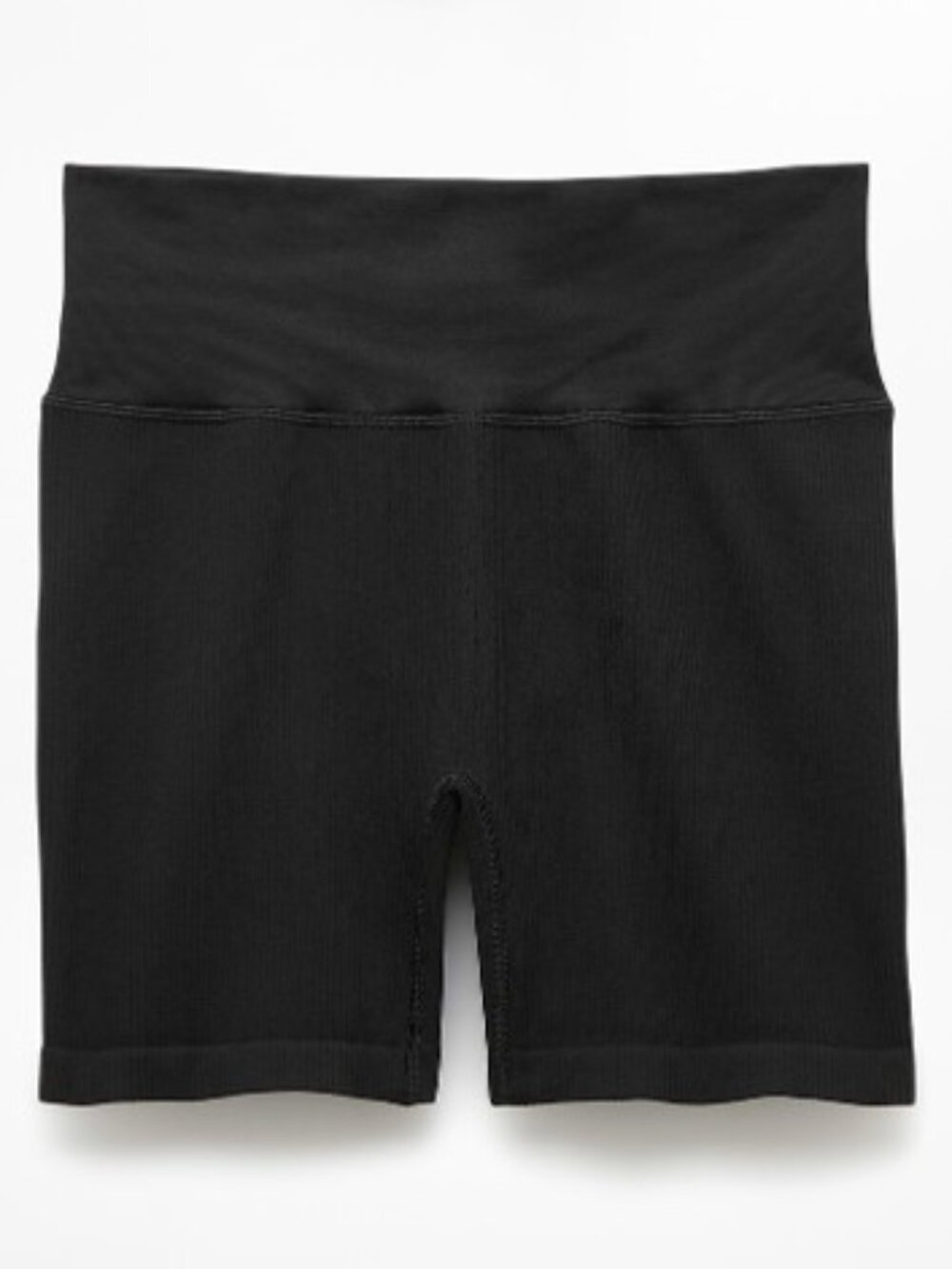 ATHLETA Seamless ribbed texture 6" compression Short  - NWT